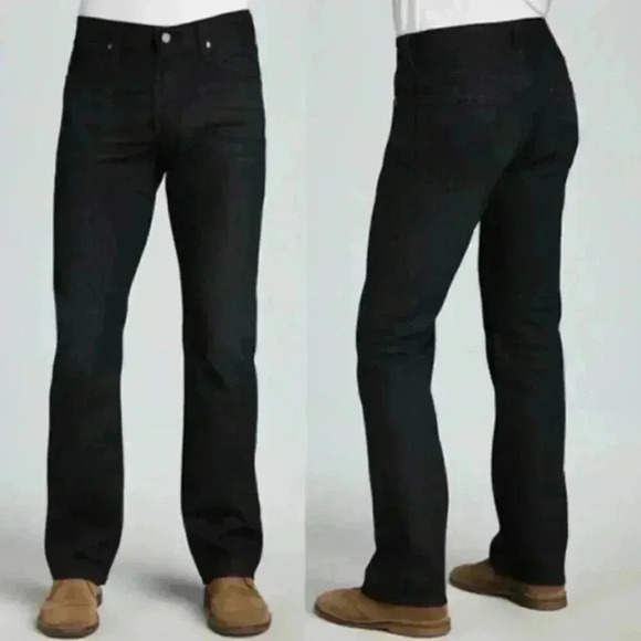 Ag Adriano Goldschmied Other - AG Jeans Mens 32 Adriano Goldschmied The Protege Black Straight Leg Jeans
